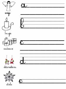 ecriture cursive ecriture cursive